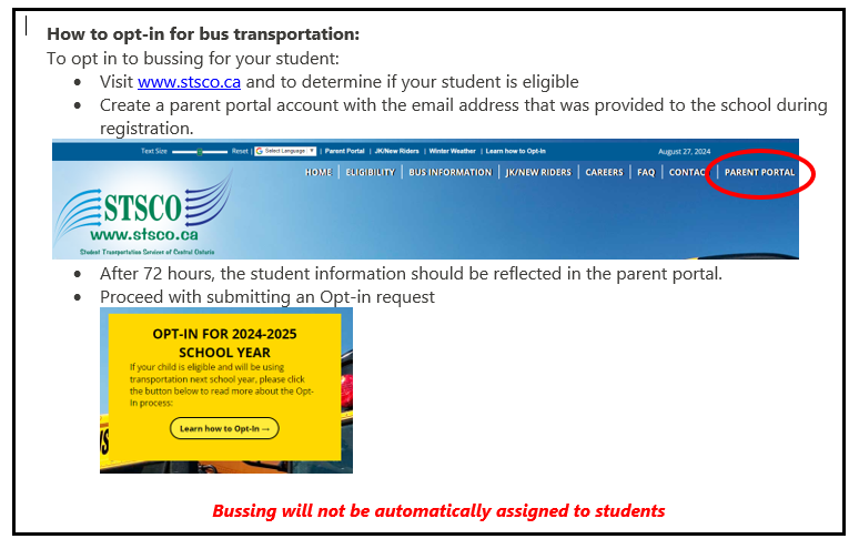 Opt-In Busing